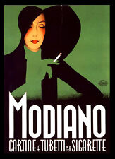 A3 - Wall POSTER Print Art - Modiano Cigarettes Art Deco 1936 Retro Art -#1