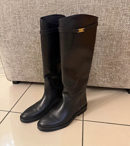 Massimo dutti black leather - massimo,
