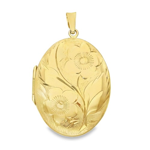 9ct yellow gold flower - gold,