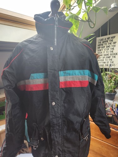 Mens vintage black artik ski - vintage,