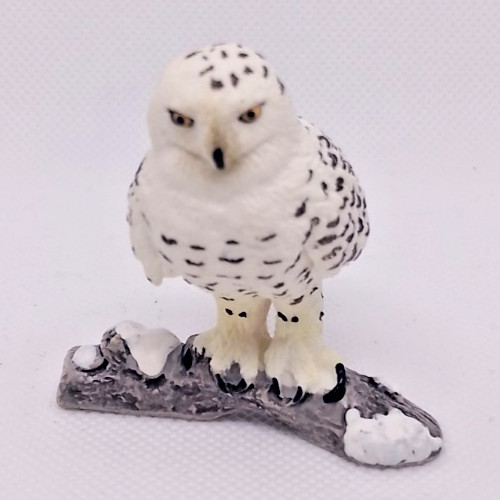 Schleich snowy owl - schleich, white