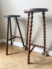 Vintage Bobbin Tall Stool