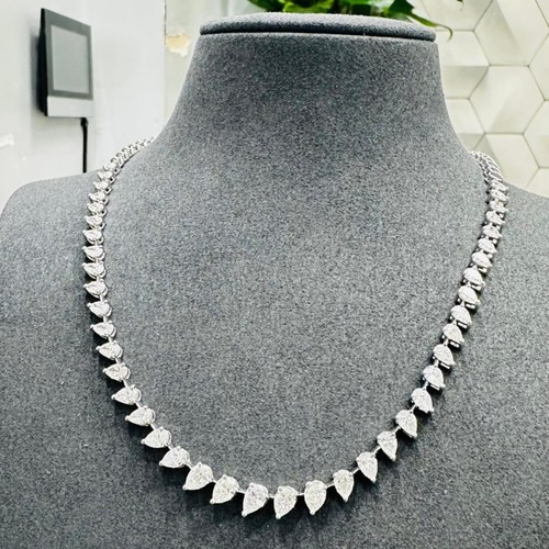 25ct natural diamond tennis - 10.25ct,