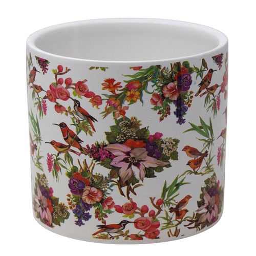 Floral indoor ceramic plant - floral,