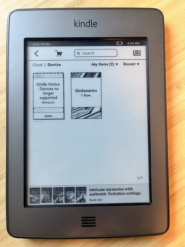 Amazon kindle touch - kindle, (4th
