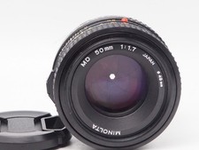 Minolta MD 50mm 1:1.7 lens