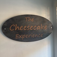 Cheesecake decorative plaque. Ideal for cafe, Cheesecake Shop Etc