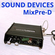 Sound Devices MixPre-D Compact Field Mixer tested Good working order