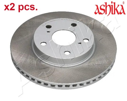 Pcs front brake disc - x2,