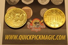 DOUBLE SIDED 50 CENT EURO COIN