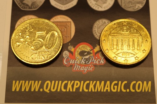 Double sided cent euro coin - 50,