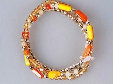 Shell, crystal glass with