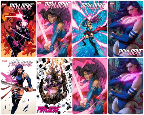 Psylocke cover select - psylocke, select**