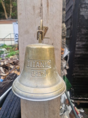 Vintage solid brass titanic - brass,
