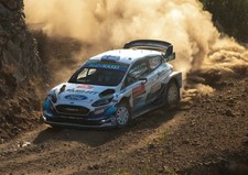 Ford Fiesta WRC Run Poster