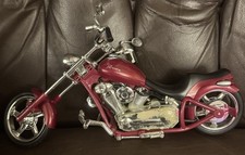 Bratz Motorcycle Chopper Red Motorbike With Stand Working Sound Lights Cade 2003