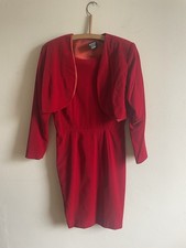 Vintage Red Velvet Couture