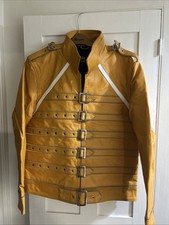 Yellow Leather Jacket MCR
