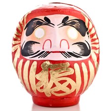 Red japanese daruma - red,