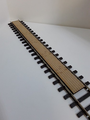 Laser cut gauge - laser, railway