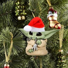 Star Wars Baby Yoda Santa