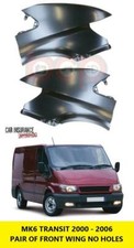 FORD TRANSIT MK6 2000 - 2006 FRONT WINGS PAIR 2 WINGS OEM QUALITY READY 2 PAINT 