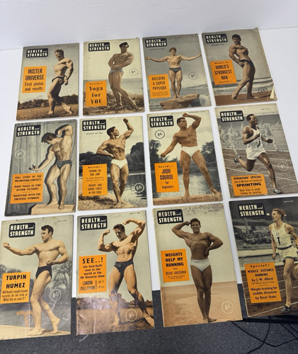 Vintage health and strength - vintage,