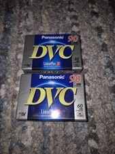 x 2 Panasonic DVC 90 / 60 Mini