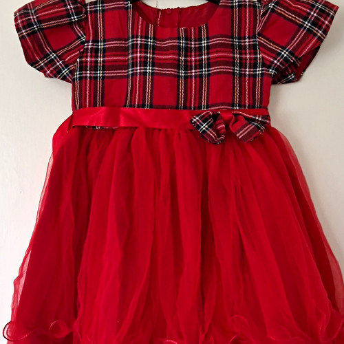 Girls dress bow age 24 - girls,
