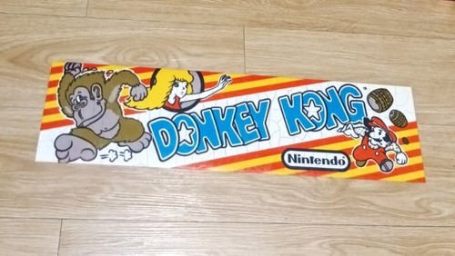 1981 donkey kong plexiglass - 1981,