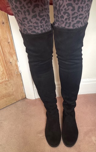 Office black skinny stretch
