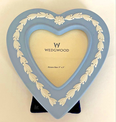 Wedgwood heart shaped photo - heart,