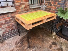 Handmade tiled garden hairpin