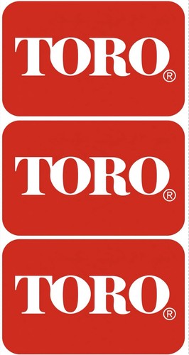 Toro lawn mower decal - toro,