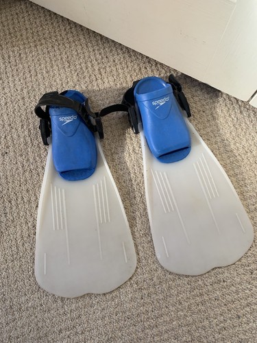 Speedo blue and white - and,