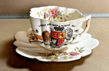 Antique Queen Victoria Longest Reign Commemorative cup & saucer (A4)
