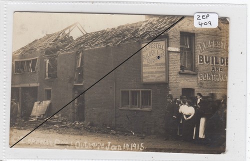 Zeppelin world war raid - world, 1
