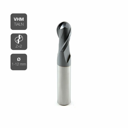 Vhm radius cutter with - with, z