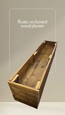 Garden Planter Wooden Trough
