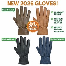 Men’s Leather Winter Gloves