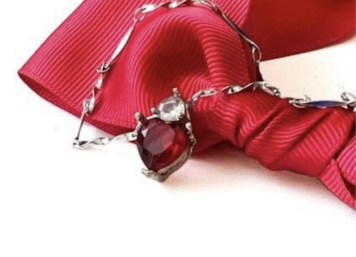 Valentine gift necklace with - valentine,
