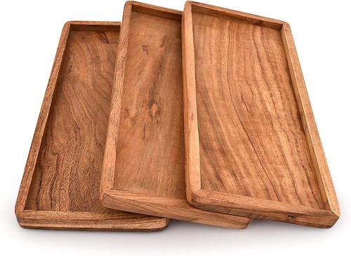 Set acacia wood serving - set,