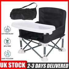 Baby Highchair Foldable Infant Feeding Toddler Table Chair Portable Seat Travel