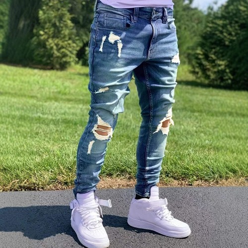 Men ripped fashion - men's,