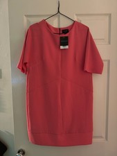 womens new topshop pink dress