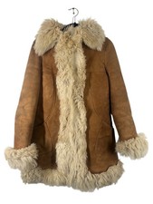 Vintage Sheepskin Afghan 70s