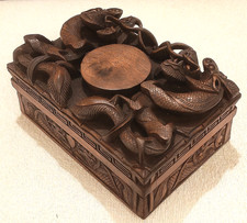 ANTIQUE CHINESE HARDWOOD HAND