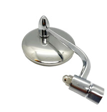 LH Car Door Mirrors Wing Round VOLKSWAGEN BEETLE KARMANN GHIA TRANSPORTER (BUS)