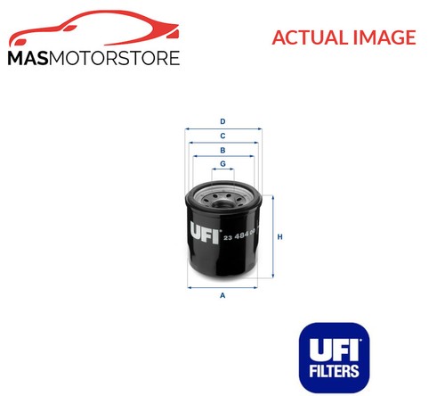 Engine oil filter ufi 2348400 - filter,