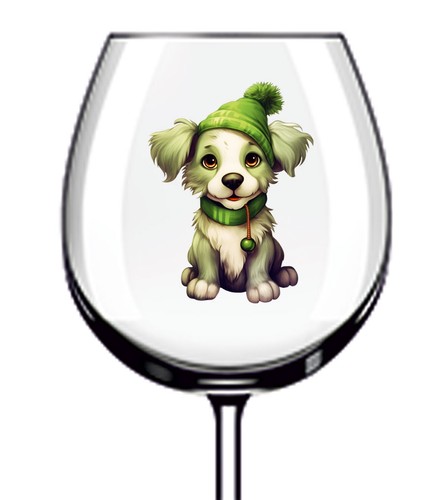 12x green christmas - christmas, dog